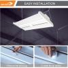 RUN BISON Ceiling Sensor PIR Occupancy Motion Detector for LED Linear High Bay Light, 40 FT Ceiling and 50 FT Wall Mount Detection Diameter, Commercial/Industrial Grade, 2 Pack view 4