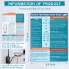 3 Pcs VHF Radio Marine Quick Guide Chart 8.511 inch Boating Reference Card Letter Size Boat Accessories Sailing Gift Boat Gift Boat Must Haves for Men Ship Fishing Improved Safety Two-Way Radio (3) view 2