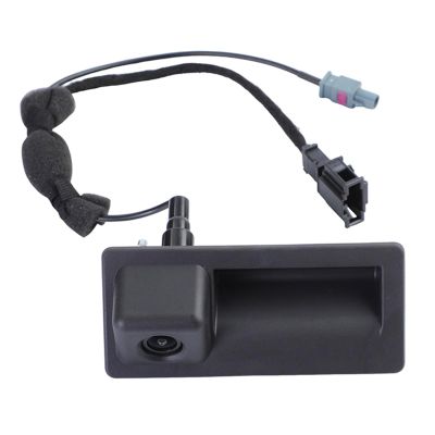 GOLOVENLD Car Boot Lid Tailgate Trunk Handle with Rear View Camera for 2009-2016 5N0827566AA
