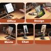 360 Rotating for iPad Stand for Desk Cell Phone Holder Adjustable Tablet Stand for Desk, Aluminum Alloy, Silver,for Ipad Tablet Kindle Stands Holder Compatible 4.7"-12.9" view 4