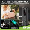 Hidden Camera Detector for Travel, RF Bug Detector & Camera Scanner Detectors for Bugged Cameras, GPS Trackers Hotel/Public Restroom/Car, Bug Detectors and Spy Cameras Finder for Women and Men, Black view 4