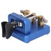 Morse Code Key, Blue Double Paddle Telegraph Key Automatic CW Shortwave Telegram Tapper for Amateur Radio Ham Operators view 3