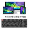 Keychron K4 QMK Wireless Custom Mechanical Keyboard, 96% Layout Bluetooth/USB-C Programmable, White Backlit Super Banana Switch NKRO Gaming Keyboard for Mac/Windows/Gamers, Version 3 view 4