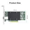10Gtek 10Gb PCI-E NIC Network Card, Single Copper RJ45 Port, with Intel X540-BT1 Controller, PCI Express Ethernet LAN Adapter Support Windows Server/Windows/Linux/ESX, Compare to Intel X540-T1, 2-Pack view 4