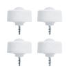 RUN BISON Ceiling Sensor PIR Occupancy Motion Detector for LED Linear High Bay Light, 40 FT Ceiling and 50 FT Wall Mount Detection Diameter, Commercial/Industrial Grade, 4 Pack view 1