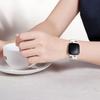 Two-Tone Floral Engraved Band Compatible with Fitbit Versa 3/4/ Sense 2 Bands, Cute Flower Soft Silicone Sport Strap Bracelet Wrist Band for Fitbit Sense/Versa 3/4 Women Men view 4