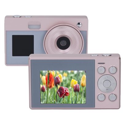 Digital Camera, FHD 1080P 48MP Kids Camera Anti Shake Vlogging Camera with 16X Digital Zoom, Dual Screen, Built in Fill Light, Compact Small Camera for Kids Boys Girls (No Memory