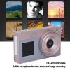 Digital Camera, FHD 1080P 48MP Kids Camera Anti Shake Vlogging Camera with 16X Digital Zoom, Dual Screen, Built in Fill Light, Compact Small Camera for Kids Boys Girls (No Memory view 2