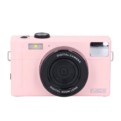 Digital Camera, 48MP 1080P Video Camera with 16X Digital Zoom3.0in Screen, Anti Shake Vlogging Camera Built in Flash, Compact Small Camera for Children Teens (32GB)
