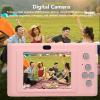 Digital Camera, 4K Video Camera with 8X Digital Zoom 2.4in Screen, Built in Mic, 50MP Anti Shake Vlogging Camera Compact Small Camera for Children Teens (64GB) view 2