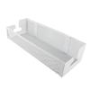 Cable Tray Under Desk, Cord Organizer with Clamp Mount, Mesh Desk Cable Management Box for Office Home White, Keeps Plugs Away from Kids, Easy to Install, Sturdy Carbon Steel view 4