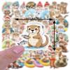 100Pcs Cute Otter Stickers, Waterproof Sticker for Water Bottle Laptop Phone Cases Planner Skateboard Luggage Helmet Party Favor Decor, Otter Gifts for Otter Lovers view 2