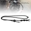 ASHATA Action Camera Hanging Lanyard for ONE X3 X4 for Pocket 3, Anti Loss Rope with Adjustable Nylon Shoulder Strap, 1/4 Inch Screw (Black Rope Black Knot) view 4