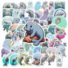 100Pcs Cute Manatee Stickers, Waterproof Sea Creature Sticker for Water Bottle Laptop Phone Cases Planner Skateboard Luggage Helmet Party Favor Decor, Ideal for Adults Teens Teacher Rewards view 1