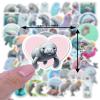 100Pcs Cute Manatee Stickers, Waterproof Sea Creature Sticker for Water Bottle Laptop Phone Cases Planner Skateboard Luggage Helmet Party Favor Decor, Ideal for Adults Teens Teacher Rewards view 2