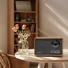 LoopTone AM FM Radio for Home,Bluetooth in/Out Retro Wood Radios with AUX in,Headphone Jack, Vintage Table Radio with Treble Bass Control for Kitchen Living Room with Rotary Knob view 2