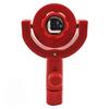 ACCRSNCH 109 Mini Reflective Tilt Prism Surveying Monitoring Reflector with Swiss Type to 5/8 Thread Adapter (10, Red, 1"/25.4mm) view 1