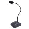ASHATA Desktop Gooseneck Wired Microphone, Table Mounted Corded Voice Condenser Mic, Cardioid XLR Desk Mic Adjustable Gooseneck for Lectures Meetings Streaming Video Conferencing view 1