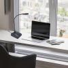 ASHATA Desktop Gooseneck Wired Microphone, Table Mounted Corded Voice Condenser Mic, Cardioid XLR Desk Mic Adjustable Gooseneck for Lectures Meetings Streaming Video Conferencing view 2