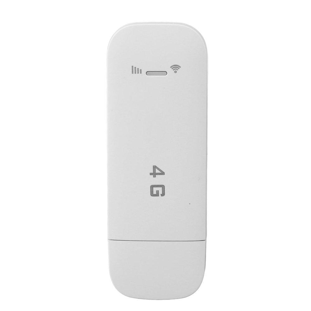 4G LTE USB Portable Router, Network Portable Router Pocket Mobile Hotspot Network, Portable Router Mobile Internet Devices for Home Travel Office (White)