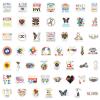 100Pcs Distinct Autism Awareness Stickers Pack, Vinyl Decals in Bulk for Water Bottles, Laptops, Phones, Skateboards, Journaling, and Party Supplies for Kids Adults (Autism) view 2