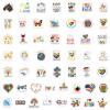 100Pcs Distinct Autism Awareness Stickers Pack, Vinyl Decals in Bulk for Water Bottles, Laptops, Phones, Skateboards, Journaling, and Party Supplies for Kids Adults (Autism) view 3