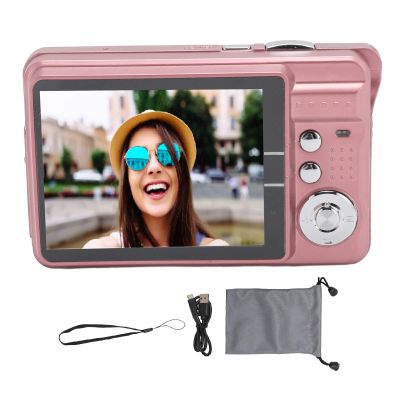 Fabater 48MP 4K Digital Camera, Autofocus 8X Zoom Autofocus, HD 2.7 Inch Screen, Compact Photography Camera with Fill Light, Anti Shake Travel Camera for Teens Kids, Travel Camera