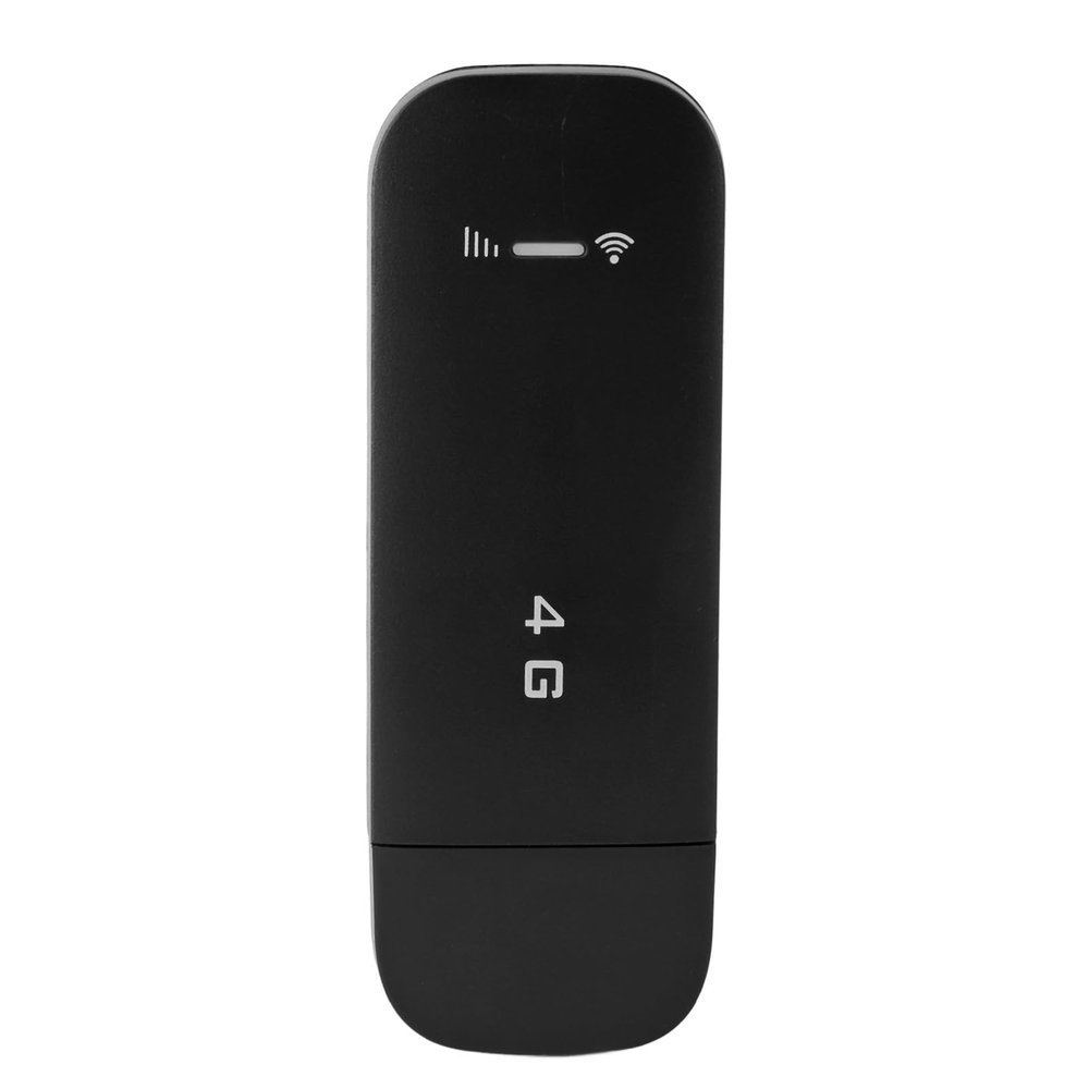 4G LTE USB Portable Router, Network Portable Router Pocket Mobile Hotspot Network, Portable Router Mobile Internet Devices for Home Travel Office (Black)