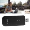 4G LTE USB Portable Router, Network Portable Router Pocket Mobile Hotspot Network, Portable Router Mobile Internet Devices for Home Travel Office (Black) view 3