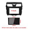 HJLXCSLUJ Car Replacement Car Radio Fascia Compatible with Teana/Altima 2012+ Audio Stereo Dashboard Panel Mounting 9/10.1 inch Frame Kit Center Console Holder Car Interior(9 inch) view 3