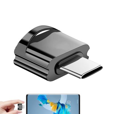 TF Card Reader - High-Speed Type-C Adapter, OTGg Card Reader | Memoryy Card Transfer Device, USB C Connector for Laptop, Tablet, Computer Use with Fast Data Syncing Across Multiple Platforms