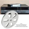 1/4 7 Inch Empty Tape Reel, 6 Hole Aluminum Alloy Opening Reel Sound Takeup Reel for Reel to Reel Tape Player view 3
