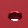 Aluminum Record Adapter for Record Player, Standard Turntable Adapter, Easy Installation, Improved Sound Quality, Sturdy and Stable RPM Accessory (Red) view 3