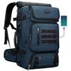 WITZMAN Carry on Travel Backpack for Men Women Airline Approved Convertible Nylon Duffle Backpack Luggage Bag (B682 Blue) view 1
