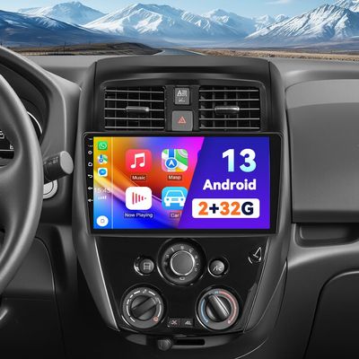 10" Car Radio for Nissan Versa Sedan 2015-2019 Wireless with CarPlay & Android Auto| Plug & Play GPS, Bluetooth | Android 13, 2+32G