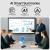 Ai Voice Recorder, Note Voice to Text Recorder W/Magnetic Case, App Control, Transcribe & Summarize with by Chatgpt, Support 112 Languages, 64GB Memory, Audio Recorder for Lectures, Meetings, Calls view 3