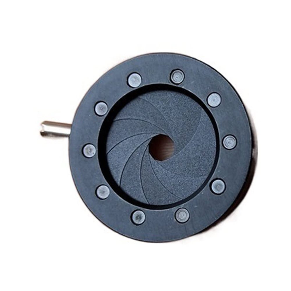 Microscope Kit Durable 1-12mm Amplifying Diameter Metal Zoom Optical Iris for Digital Camera Microscope Adapter Microscope Lens Adapters