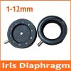 Microscope Kit Durable 1-12mm Amplifying Diameter Metal Zoom Optical Iris for Digital Camera Microscope Adapter Microscope Lens Adapters view 2