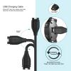 2 Pack Wall Fast Charger for Garmin Charger for Garmin Fenix 8 7 6 6X 5 5S Forerunner 55/255/745, Venu Sq 2 Plus 2S 3S,Vivoactive 5 4 4S, Instinct 2 2S 2X 3 GPS Smartwatch Magnetic Charging Cable Cord view 3