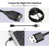 2 Pack Wall Fast Charger for Garmin Charger for Garmin Fenix 8 7 6 6X 5 5S Forerunner 55/255/745, Venu Sq 2 Plus 2S 3S,Vivoactive 5 4 4S, Instinct 2 2S 2X 3 GPS Smartwatch Magnetic Charging Cable Cord view 4