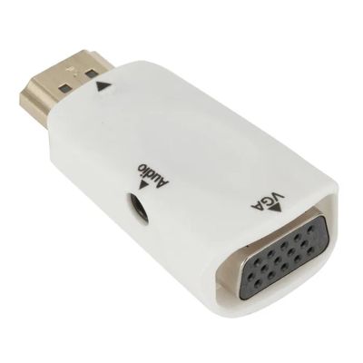 HDMI-Compatible Male to Female Adapter HD 1080P Cable Converter Compatible with The PC TV Box Computer Display Projector(White-no Cable)