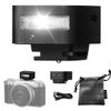 Zeniko ZF04 Mini Camera Flash Speedlite 2 Power Levels, 372 Flashes at Full Power CCT 6500k 200k with Universal Hot Shoe Mount,3s Fast Recycling for Sony/Canon/Nikon DSLR (Black, ZF04) view 1