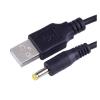 ACGTUY Power Cable USB to DC 4.0mm X 1.7mm 2.0x0.6mm 2.5x0.7mm 3.5x1.35mm 5.5x2.1mm 5.5x2.5 1.0M 2A Support 5V Connector Cable(DC 4.0x1.7,Black Straight) view 1