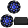 KICKER (2 51MWE124 - MWE 12-Inch Premium Marine Subwoofer (Enclosure) 4-ohm & 48KXMA5004 Marine Amp Bundle view 1