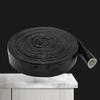 10 Feet Length Heat Shielded Fire Thermo Armor Fire Sleeve 3/8" ID,Silicone Coated Fiberglass Heat Protection for Automotive Hose Lines & Electrical WiringBlack 3/8" x10 Feet view 1