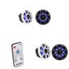 Kicker 51MSC84 - MSC 8-Inch Premium Marine 4-Ohm LED Coaxial System & 51MSC65 6.5" Coaxial w/ 41KMLC LED Remote Bundle view 1