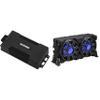 Kicker 51MWLE104 - MWE 10-Inch Loaded Premium Marine Sub Encl w/Passive Radiator 4ohm & 48PXA6001 Powersports Amp Bundle view 1