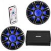 Kicker (2) 51MWF124 - MWF 12-Inch Premium Marine Subwoofer (Free-air) 4-ohm & 48KXMA5004 Marine Amp Bundle (Includes LED Remote) view 1