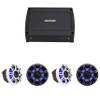 KICKER Premium Marine (2 Pair) 6.5" Speaker and Amplifier Bundle (51MSC65 & 48KXMA4002) view 1
