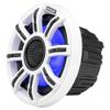 Kicker 51MSC654 - MSC 6.5-Inch Premium Marine 4-Ohm LED Coaxial System, (3) Pairs w/ 41KMLC LED Remote view 3